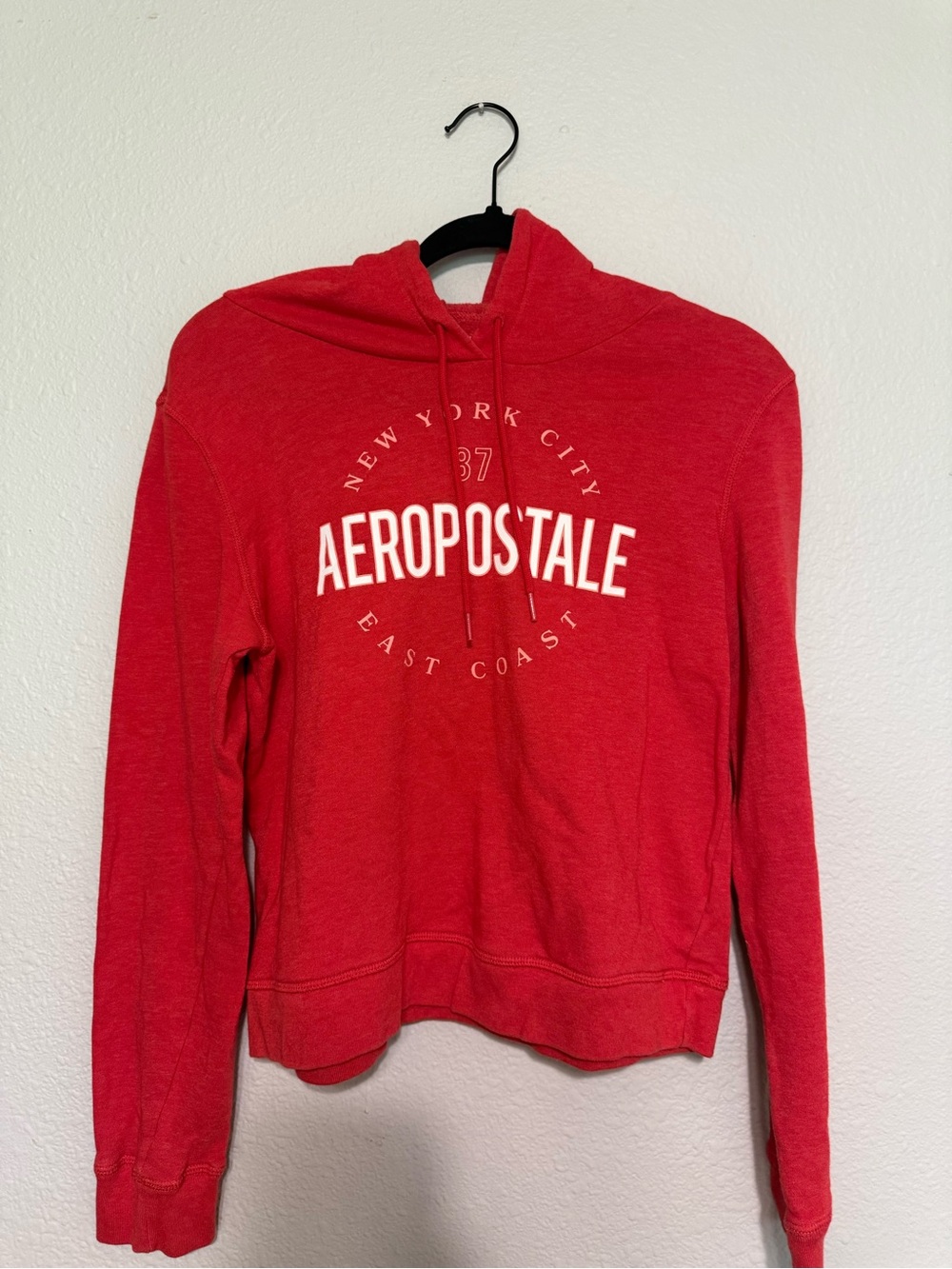 Aeropostale Red Logo Hoodie